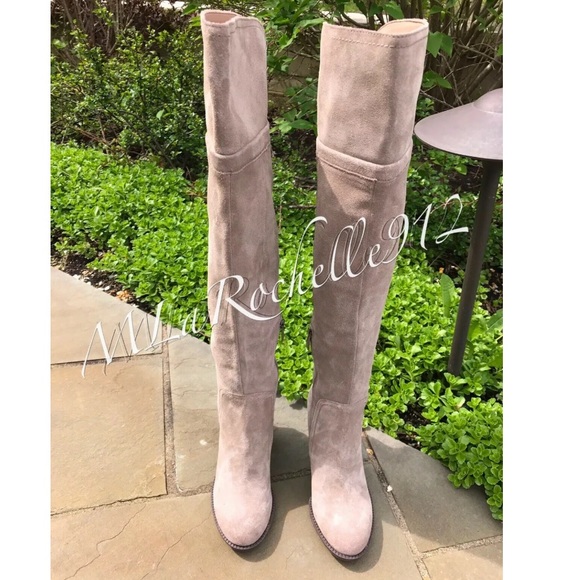 $250 NEW! - Franco Sarto Over the Knee Boots 6M - Picture 3 of 6